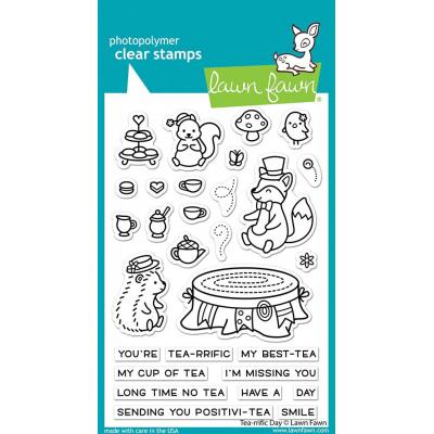 Lawn Fawn Clear Stamps - Tea-Rrific Day